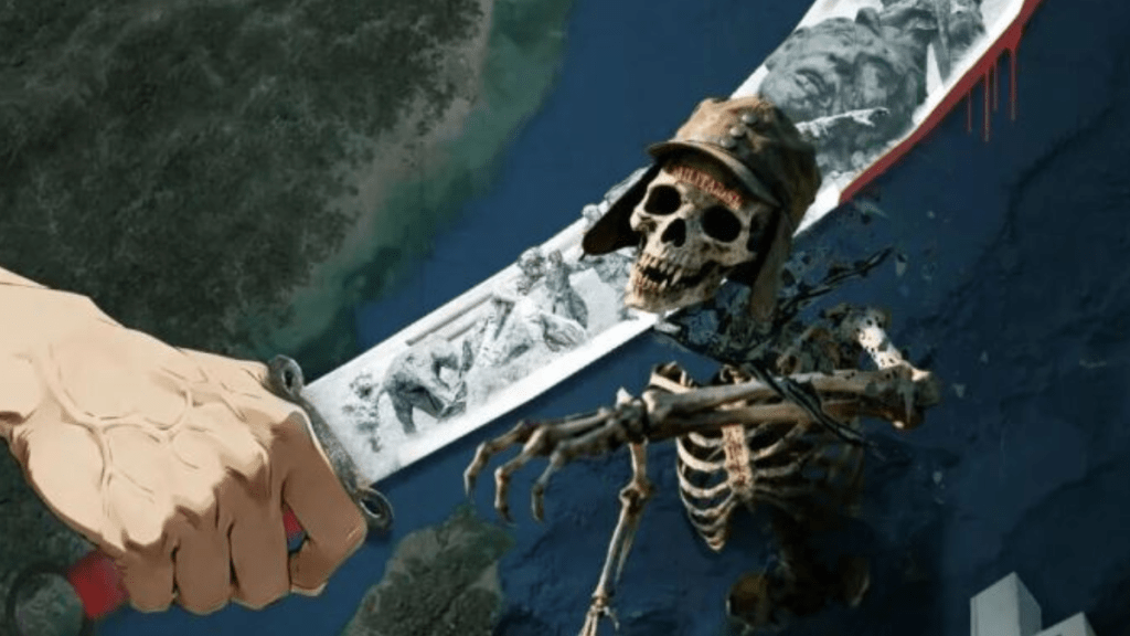 東部戰區發佈重磅主題海報《大刀·祭》。東部戰區