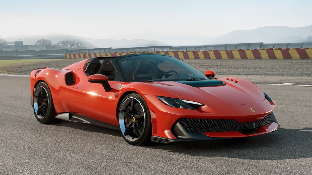法拉利Ferrari 296 Speciale加強版馬力高達880ps,是史上最高輸出的中置引擎後驅量產型車
