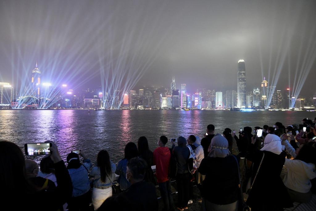 “幻彩咏香江”的灯光音乐汇演亦会大革新。资料图片