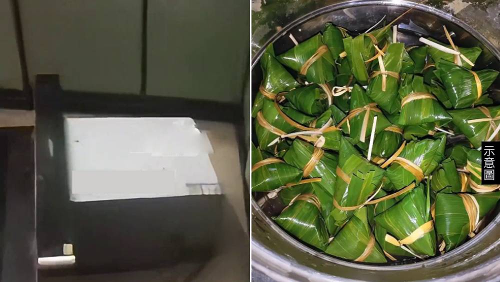廣東居民壓力煲煮糭突爆炸，廚房抽油煙機炸飛。