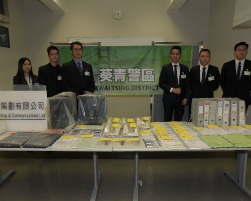 警方拘捕6名本地男子，涉及16名受害人。 黃文威攝
