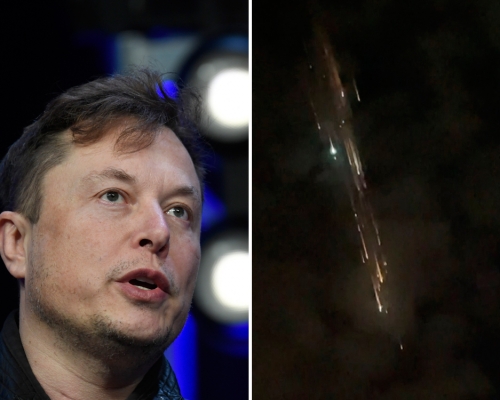 SpaceX火箭第4度試飛失敗空中爆炸,老闆馬斯克表示原因待查。AP圖片