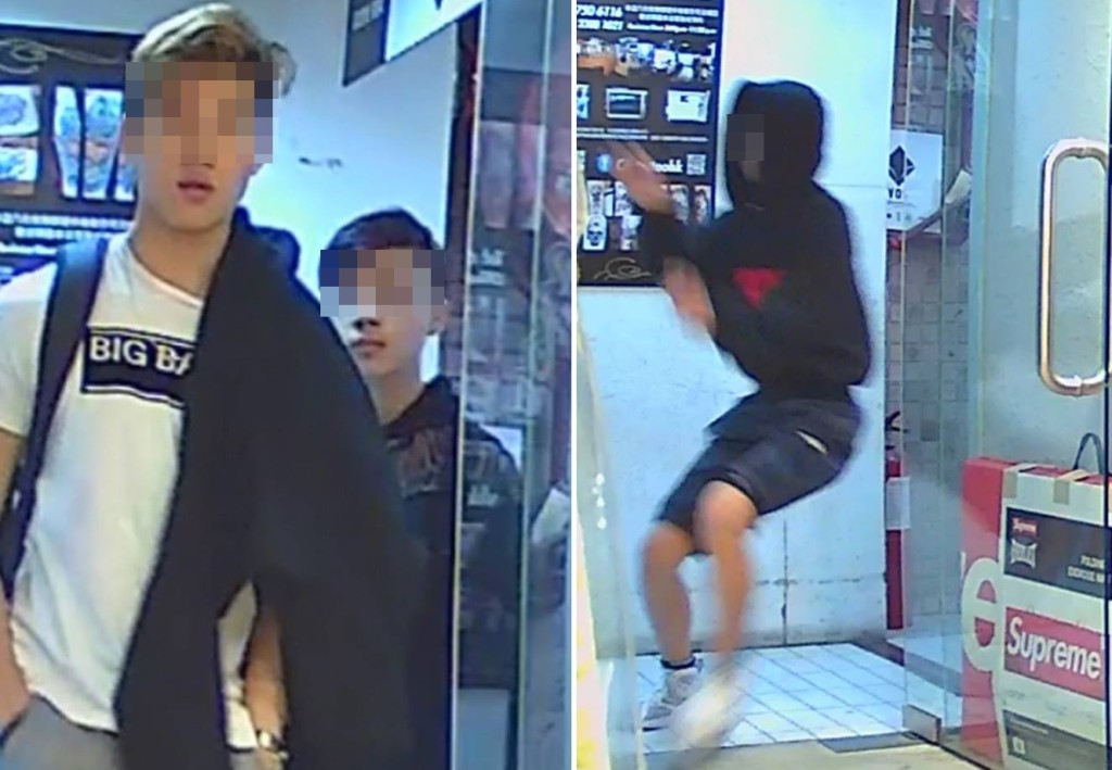 疑犯於事發前一小時曾與另一名少年到場踩線。