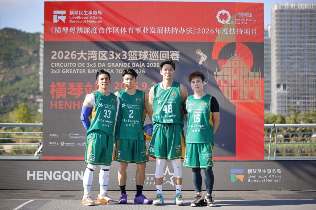 星BA」今次派出（左起）江梓瑋、蘇勇燁、客席的劉晉邦及馮志豪出賽。