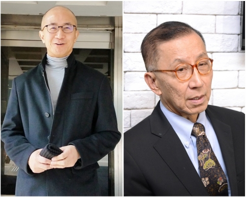 羅啟瑞（左）、羅嘉瑞。資料圖片
