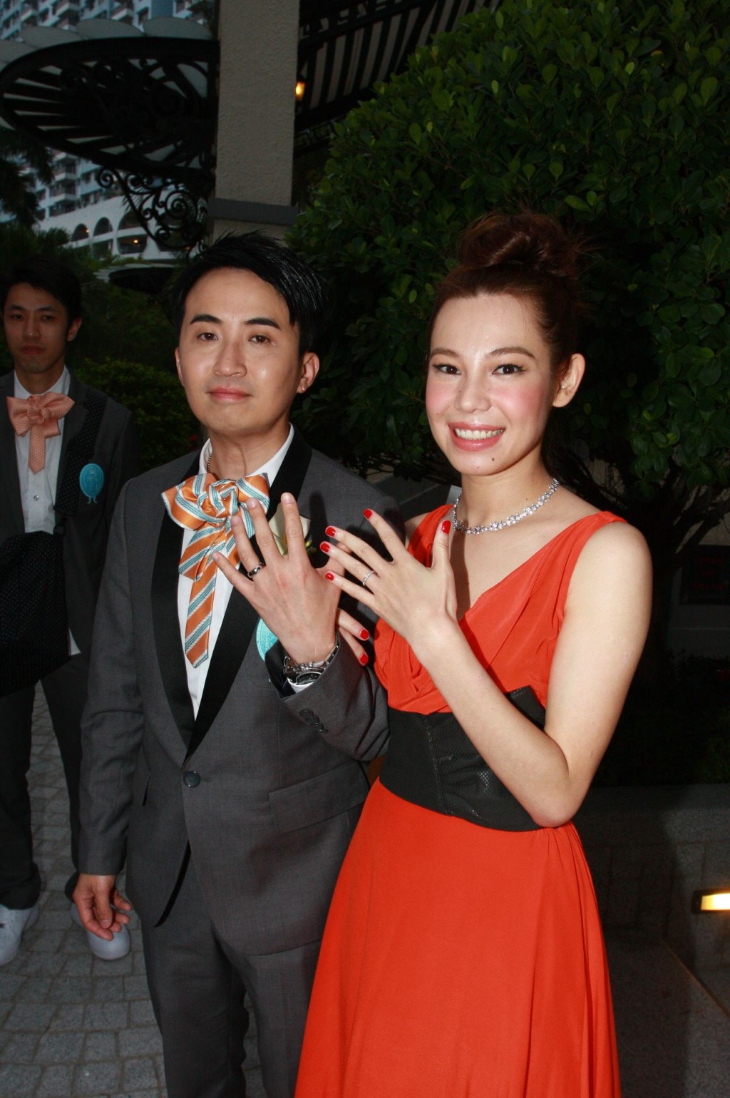 当奴于2011年娶张咏欣，并在浅水湾酒店举行婚宴。