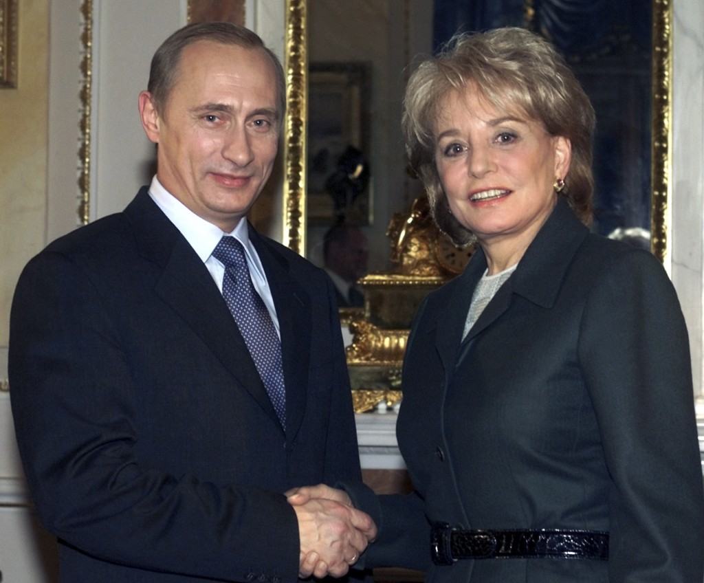 她亦曾訪問過俄羅斯總統普京。美聯社
