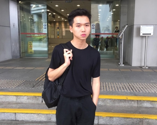 21歲被告黃榮鋒。蕭文軒攝
