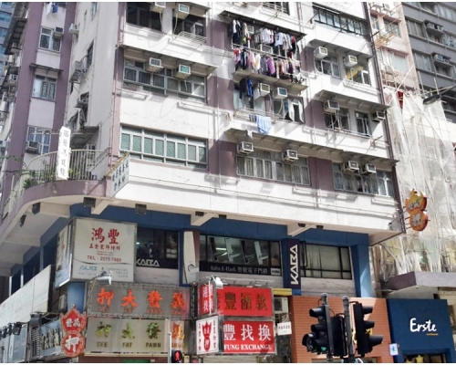 確診印傭曾居位於灣仔駱克道375號的宿舍。
