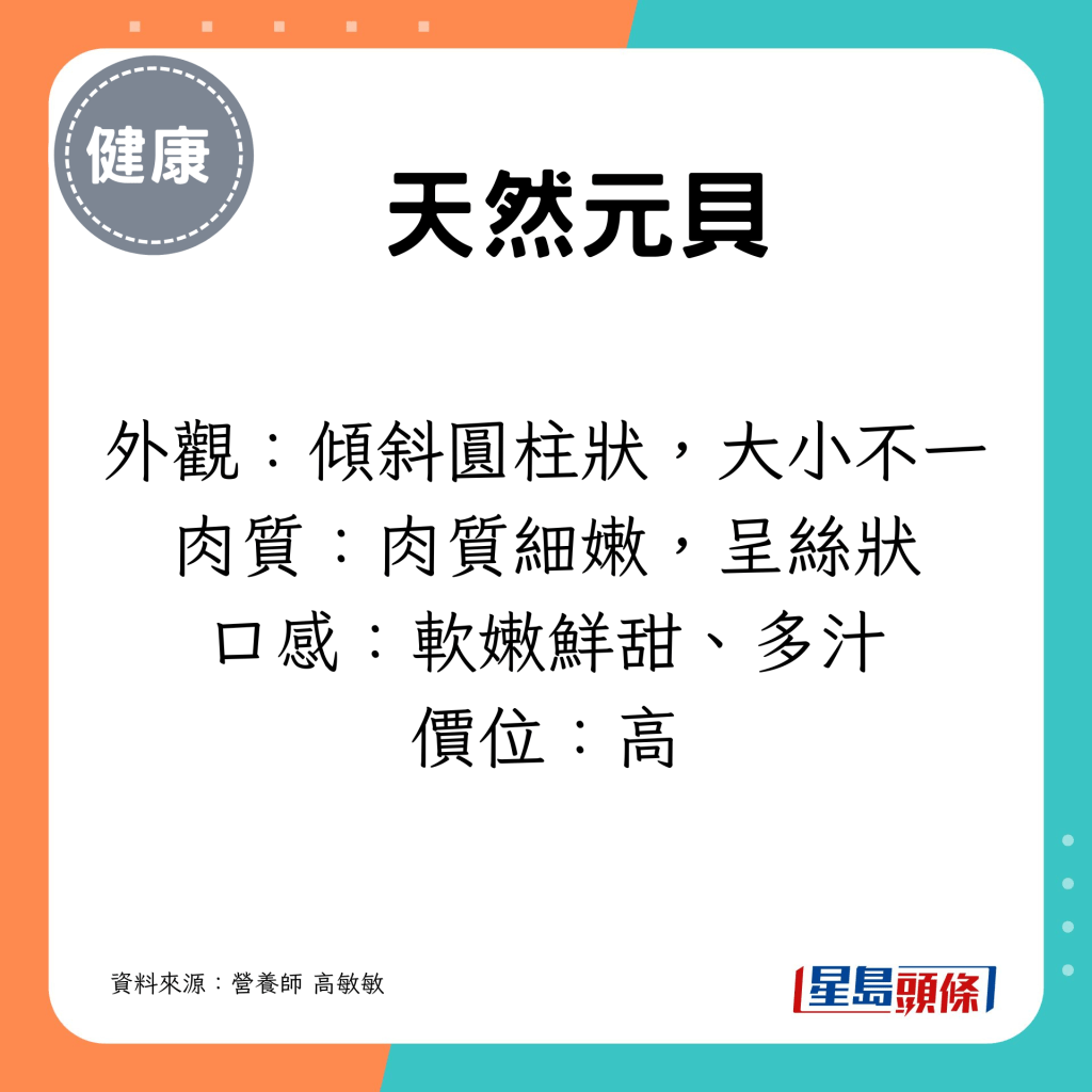 外观呈倾斜圆柱状，大小不一；肉质细嫩多汁。