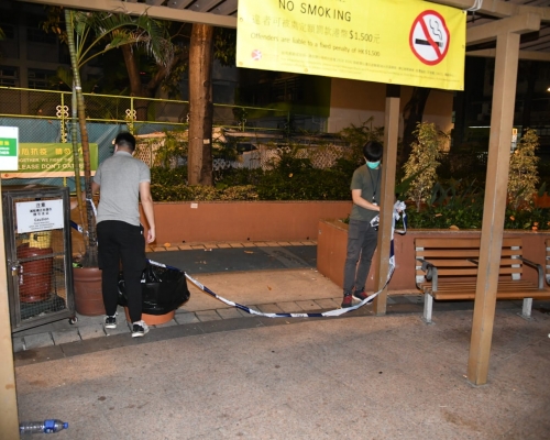 旺角男遭惡漢圍毆。