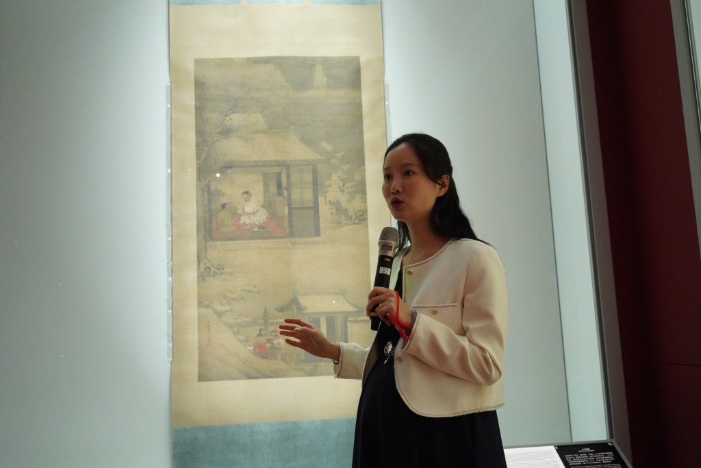 81件北京故宫明代人物画名作在香港故宫博物馆展出。叶伟豪摄