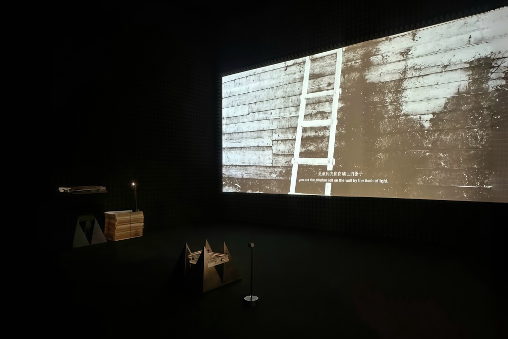 曹澍最新艺术项目参展香港巴塞尔，探讨摄影术、AI扩散模型技术与亡灵之间的隐秘关系。受访者提供