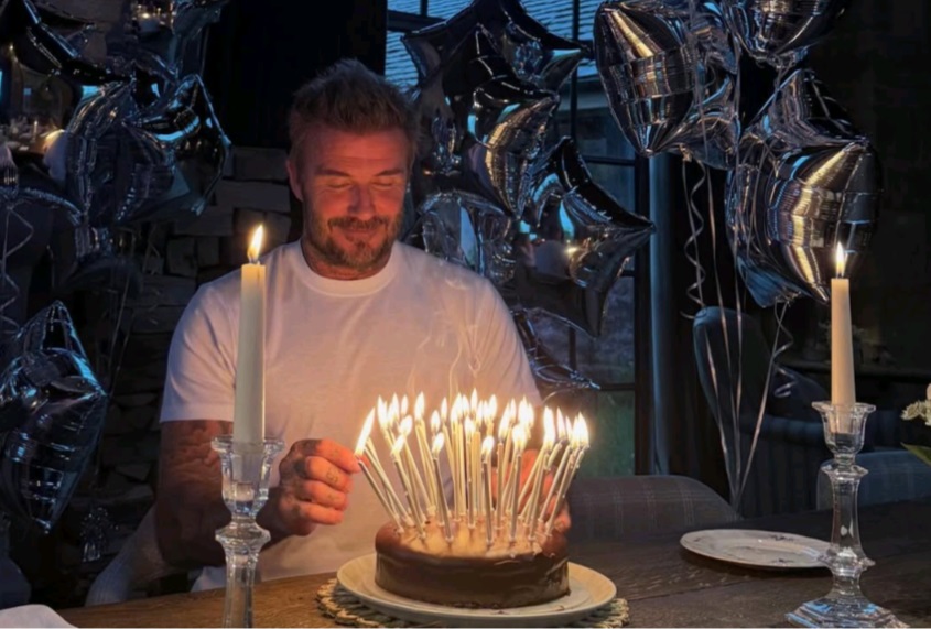 碧咸本人亦在IG晒出對住生日蛋糕許願的照片。