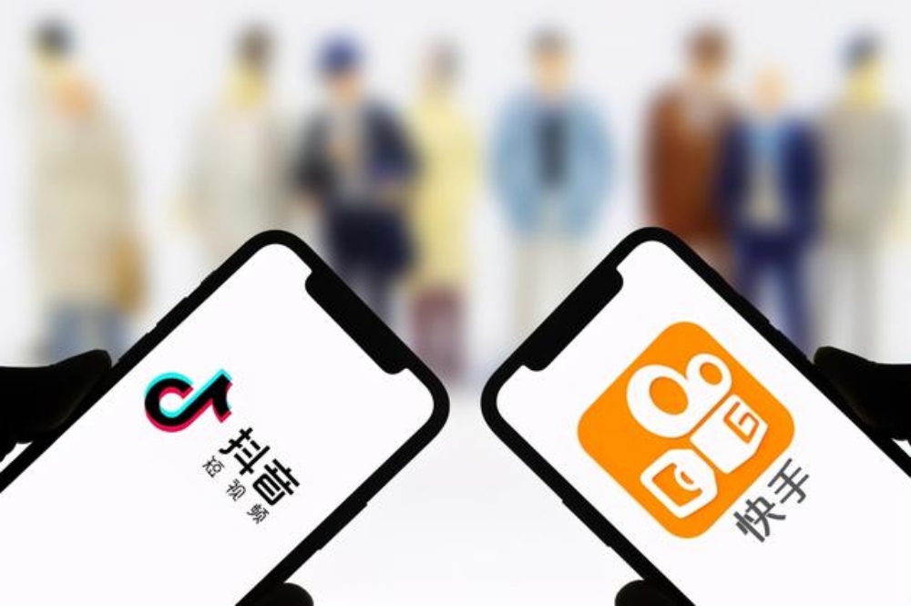 現時能和「抖音」一爭長短的，就是快手。網圖