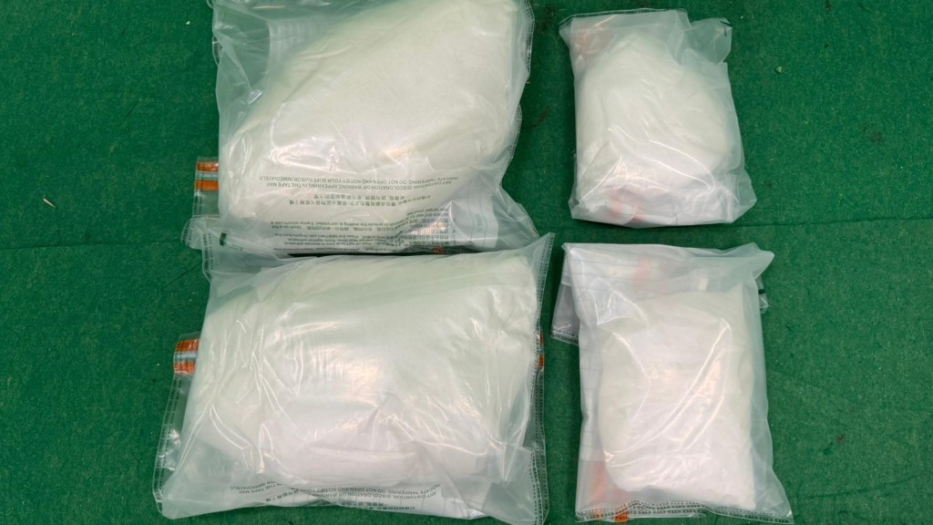 海關拘荷蘭抵港婦 揭寄艙行李藏$480萬氯胺酮