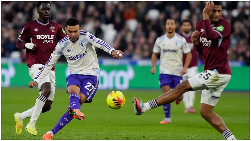 羅渣士今季有3記禁區外起腳的聯賽入球。 AP