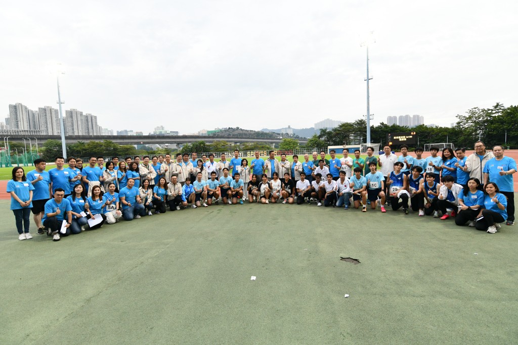 葵青區體育節今日舉行閉幕禮。盧江球攝