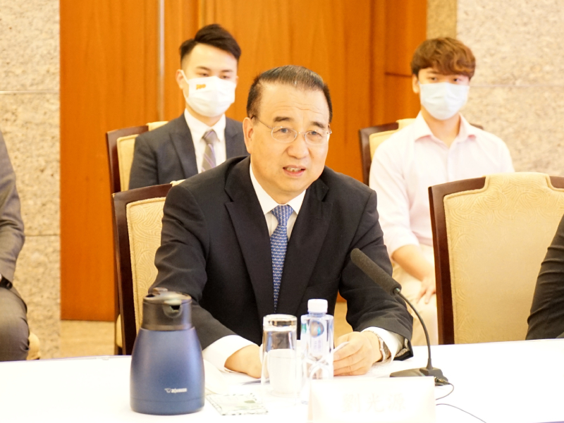 駐港外交公署特派員劉光源。駐港外交公署圖片