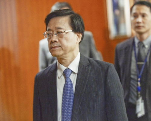 李家超強調,已有完善制度處理投訴警員個案。