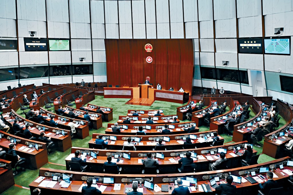 全體新舊議員明日一同會見傳媒，回應大埔火災。資料圖片