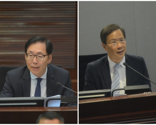 郭家麒(右)、陈健波(左)。