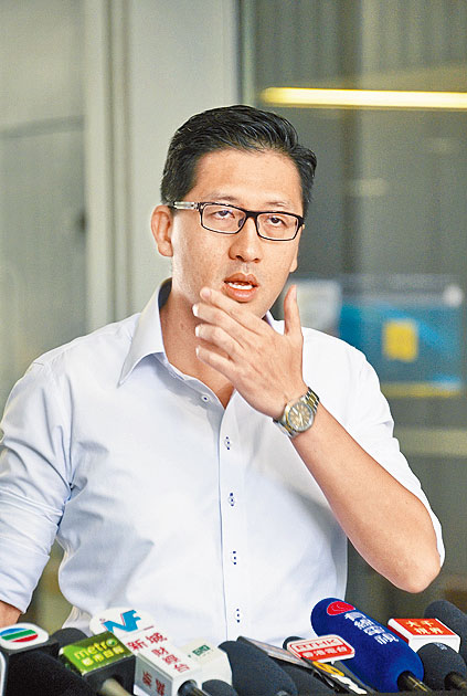 辯方要求法庭裁定林卓廷(圖)、吳政亨、何桂藍及黃碧雲表證不成立。