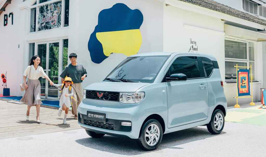 五菱宏光Mini EV售價僅人民幣28,800起，讓國內不少車主亦能負擔得來。