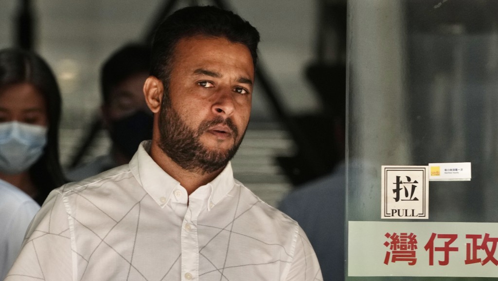 原告Khan Asaf Nawaz。蘇正謙攝