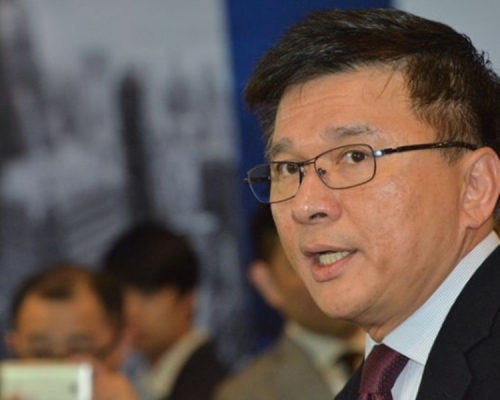 陈家强又重申发展粤港澳大湾区，香港可扮演重要角色。资料图片