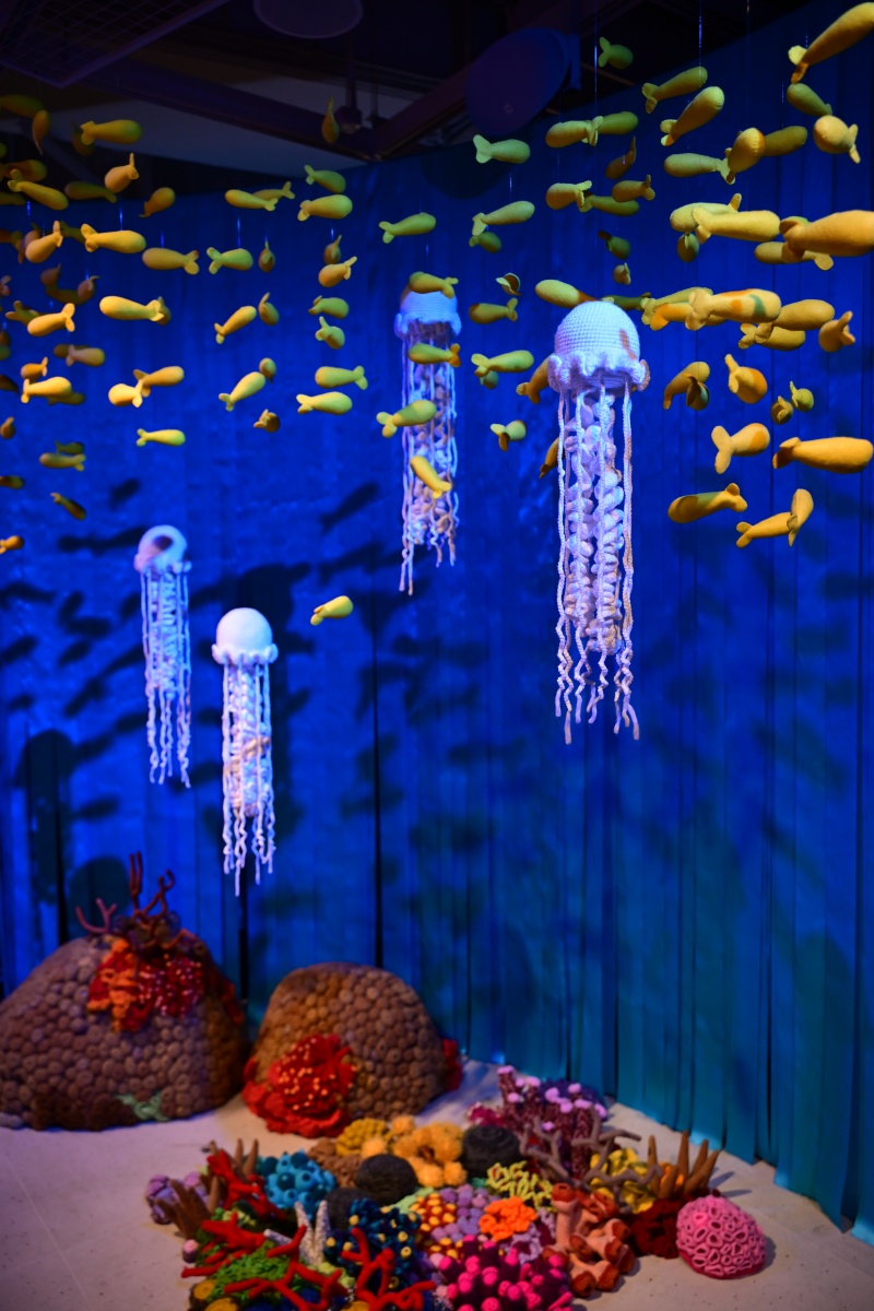 A.L.A.N.創作Happy Zoo系列，以海洋生物為主題的Blutopia是首個大型展覽