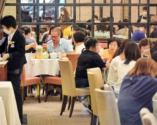 食肆獲豁免不設人數限制。資料圖片