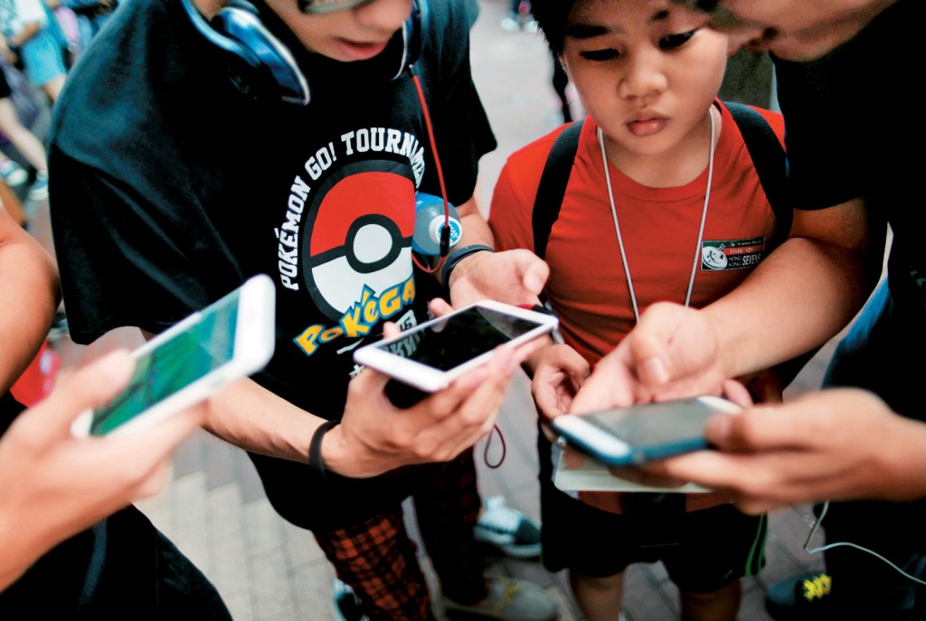 寶可夢手遊《Pokemon Go》風靡世界。