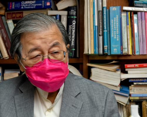 醫學會會長蔡堅。資料圖片