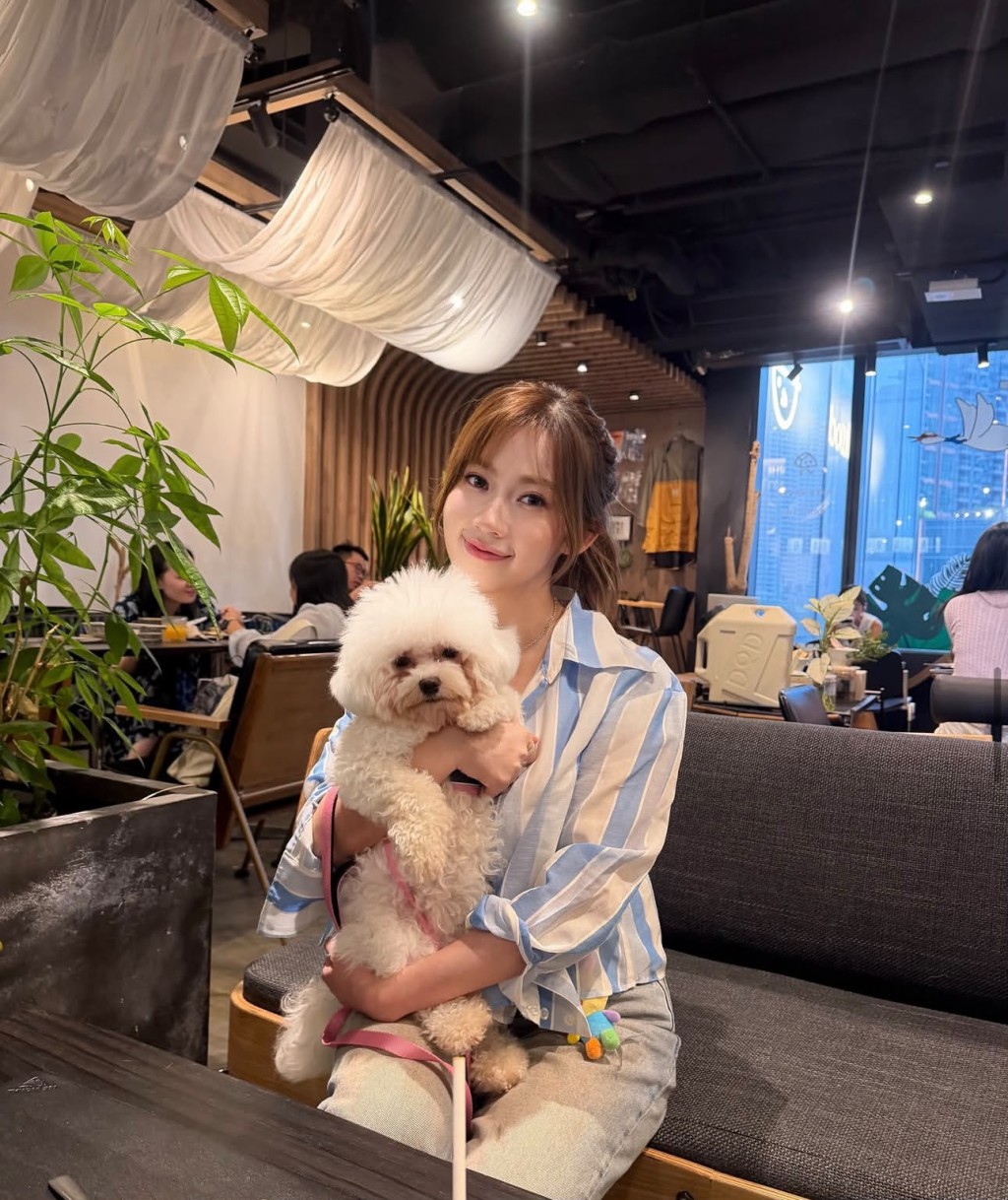 波波愛犬「粟米小姐」。