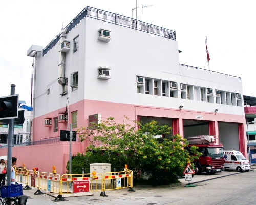 長洲消防局。資料圖片