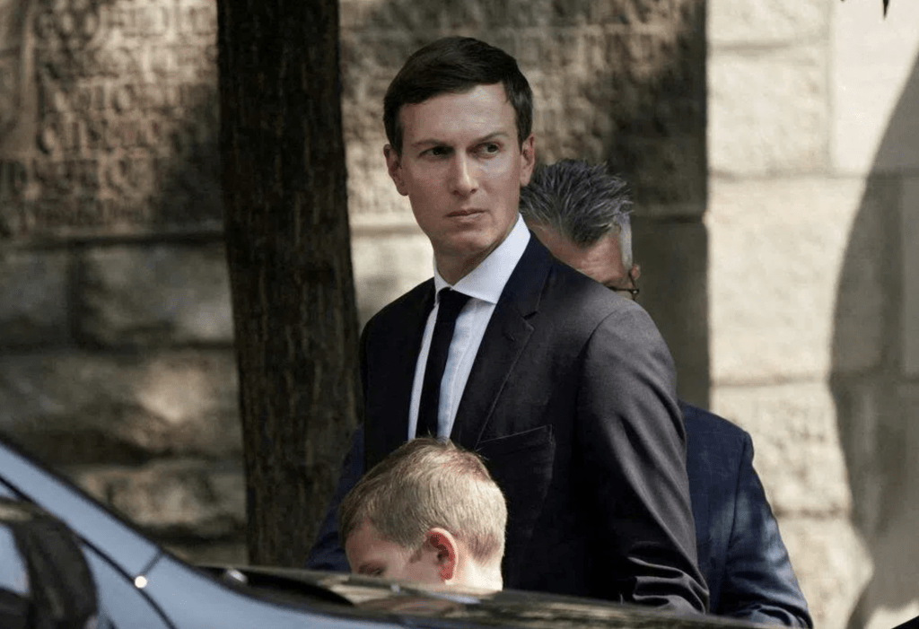 美方則由總統特朗普的特使威特科夫，以及特朗普的女婿庫什納（圖）出面參與會談。路透社