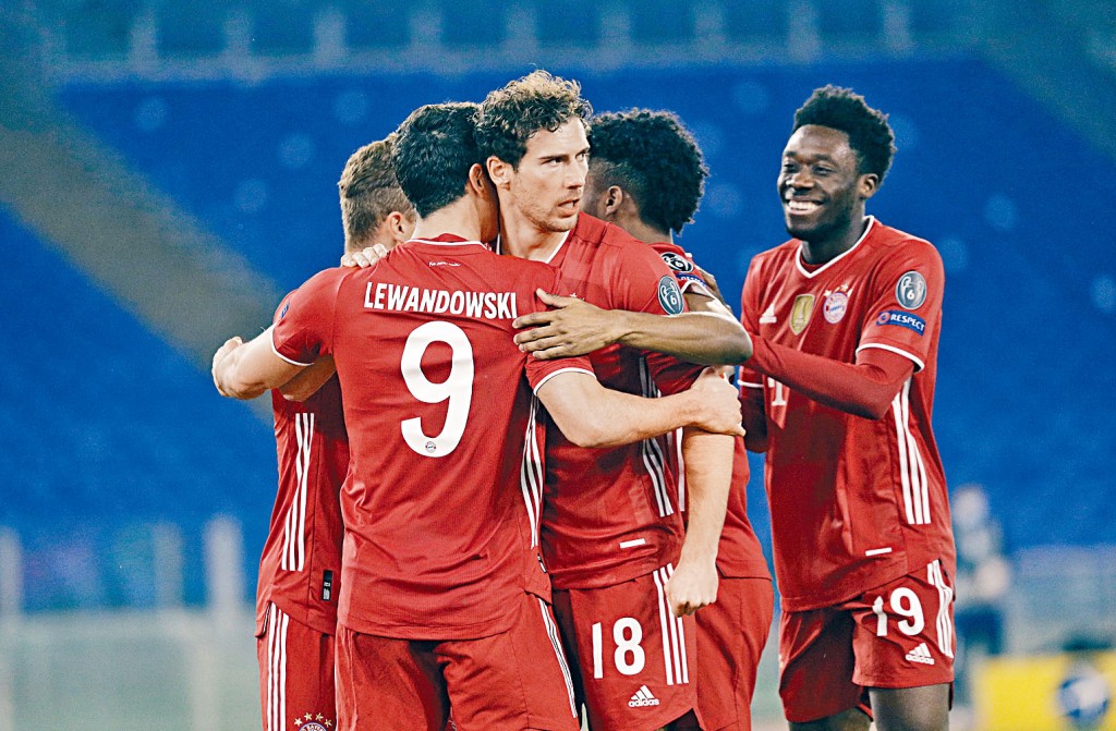 ■拜仁射手利雲（左）復出，可望數胡助拜仁提早封王。