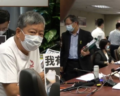區議會主席楊雪盈 FB影片截圖