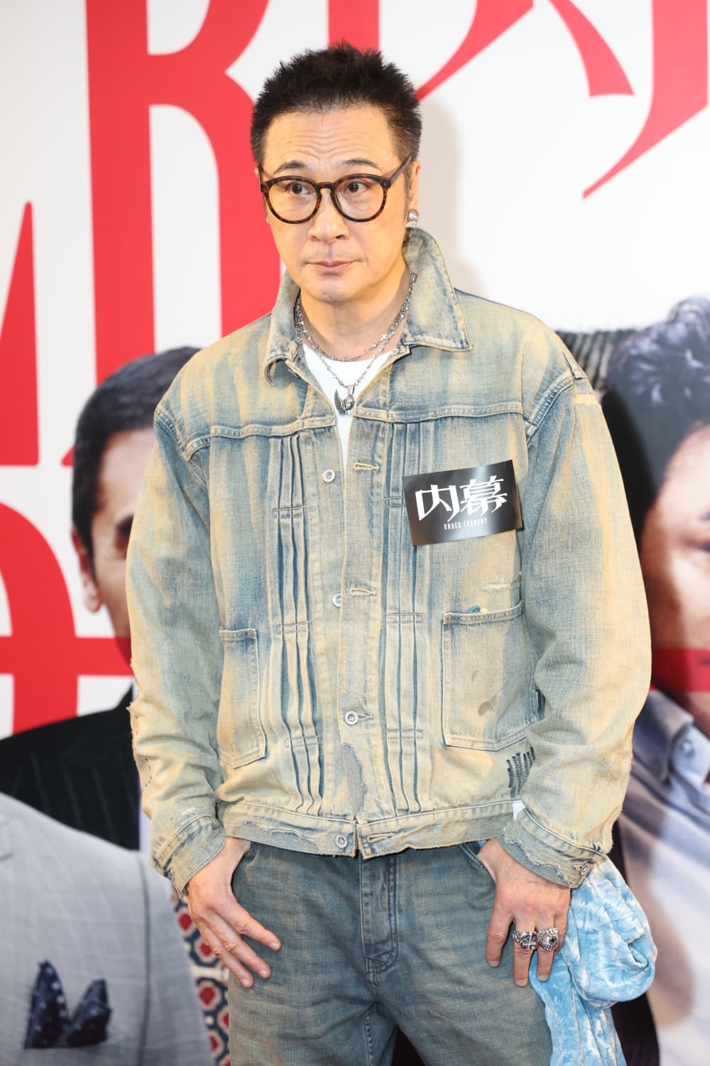 吳鎮宇出席《內幕》首映禮。 吳鎮宇出席《內幕》首映禮。