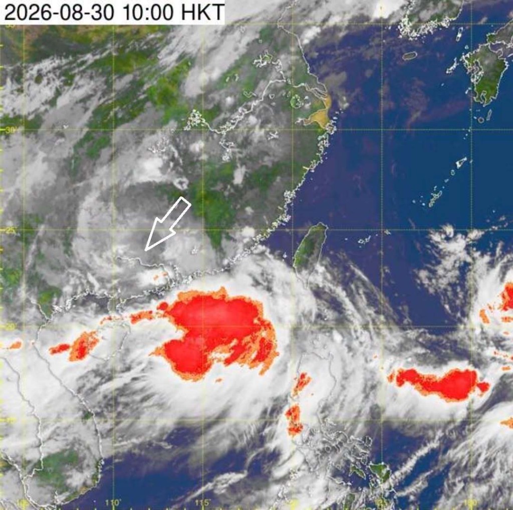 他指「沙德爾」今天抵達海南島以東的南海水域,並重新增強為熱帶低氣壓,質疑「究竟上天想告訴我們甚麼?」 他指「沙德爾」今天抵達海南島以東的南海水域,並重新增強為熱帶低氣壓,質疑「究竟上天想告訴我們甚麼?」