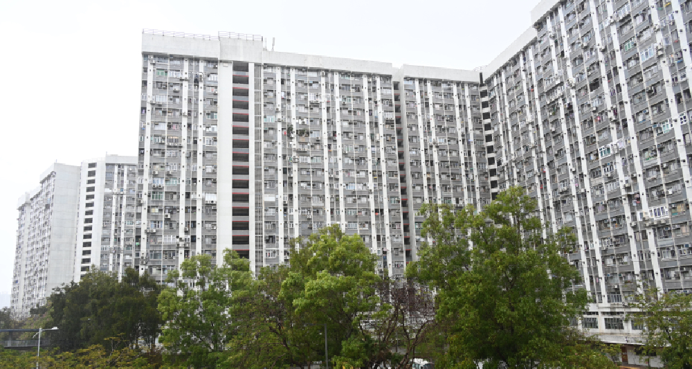 元朗朗屏邨等多幢大廈污水樣本對新冠病毒呈陽性。(資料圖片)