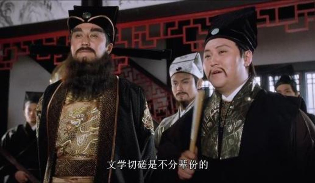 林威（左）橫眉豎目令人印象深刻。