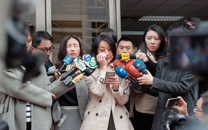 「小燈泡」媽媽王婉諭表示判決結果不符期望,感到遺憾。