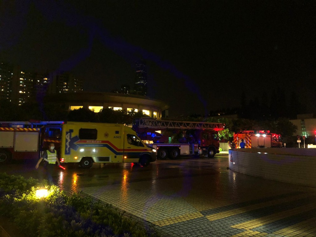 消防接報到場調查。
