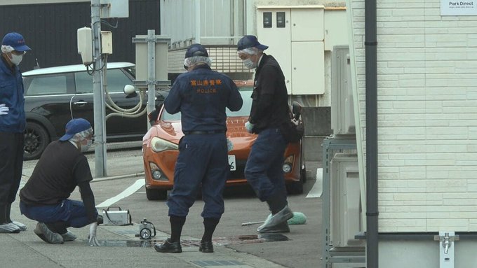 日本富山縣富山市發生近日發生一宗罕見的「黑吃黑」街頭搶劫案。X@OhayoMybrother 日本富山縣富山市發生近日發生一宗罕見的「黑吃黑」街頭搶劫案。X@OhayoMybrother