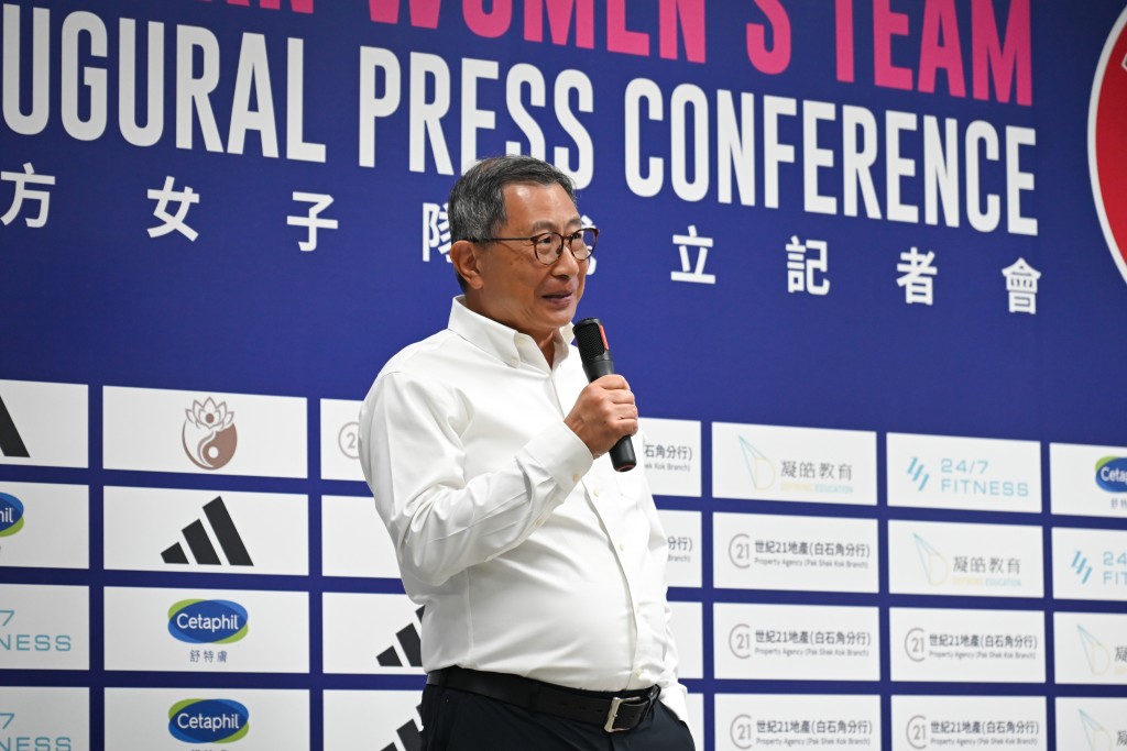 游永強表示球隊雖然贏波但依舊存在巨大隱憂。攝影:魏國謙 游永強表示球隊雖然贏波但依舊存在巨大隱憂。攝影:魏國謙