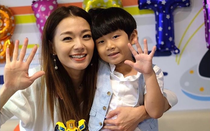 「小蟹籽」5歲生日，呂慧儀悉心為他舉行生日派對。　呂慧儀IG