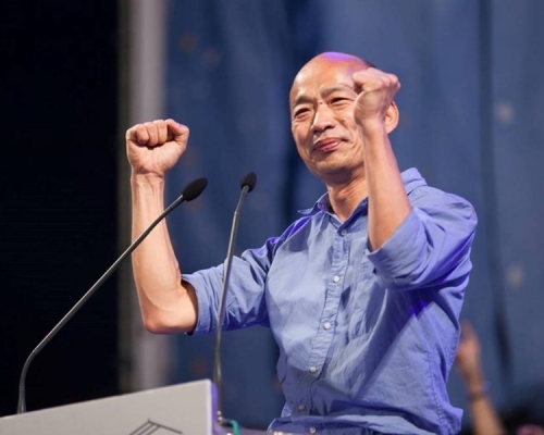 韓國瑜勝出國民黨初選。資料圖片