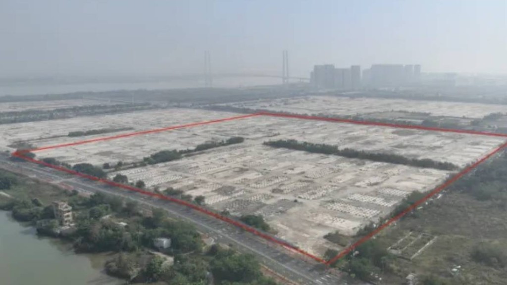 廣東最大的南沙方艙醫院，其舊址20日開始拍賣。南方都市報